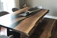 Impressive Home Furniture Ideas With Resin Wood Table 02