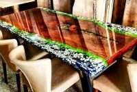 Impressive Home Furniture Ideas With Resin Wood Table 09