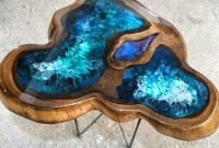 Impressive Home Furniture Ideas With Resin Wood Table 10