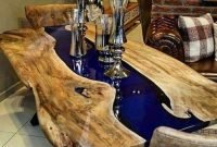 Impressive Home Furniture Ideas With Resin Wood Table 17