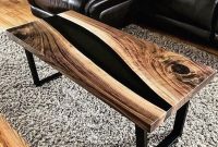 Impressive Home Furniture Ideas With Resin Wood Table 26