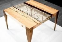 Impressive Home Furniture Ideas With Resin Wood Table 43