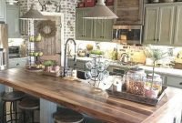 Latest Farmhouse Kitchen Décor Ideas On A Budget 44
