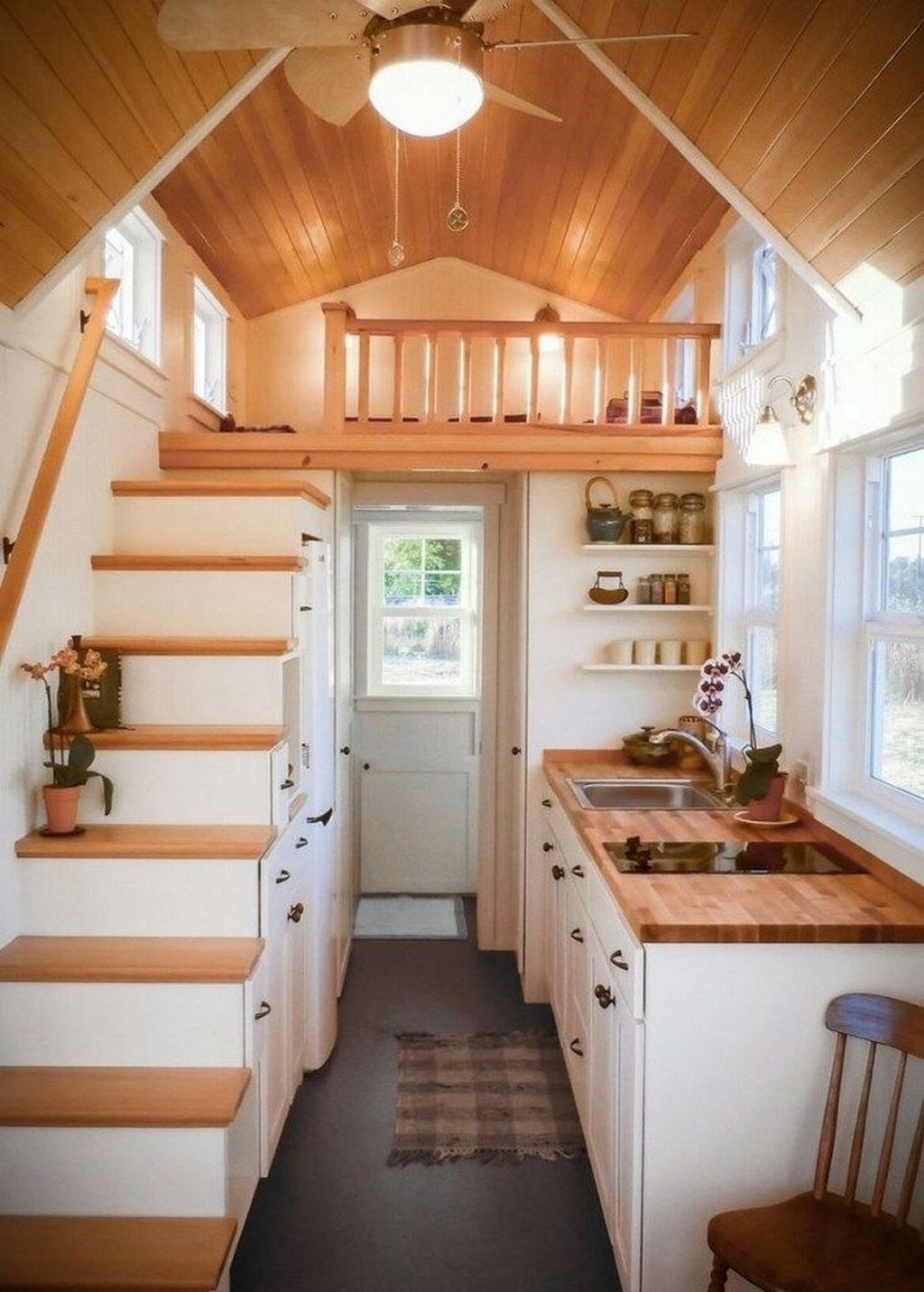 30+ Rustic Tiny House Interior Design Ideas You Must Have - TRENDECORS