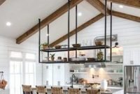 Trendy Fixer Upper Farmhouse Kitchen Design Ideas 38