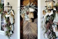 Adorable Front Door Christmas Decoration Ideas That Trend This Year 10