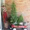 Adorable Front Door Christmas Decoration Ideas That Trend This Year 23