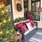 Awesome Christmas Farmhouse Porch Décor Ideas 17
