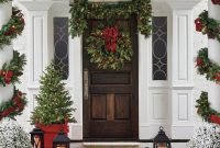 Charming Outdoor Décor Ideas For Christmas To Try 48