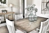 Oustanding Diy Decor Ideas To Upgrade Your Dining Room 37