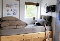 Spectacular Diy Bed Design Ideas That Suitable For Small Space 28