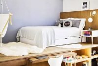 Spectacular Diy Bed Design Ideas That Suitable For Small Space 38