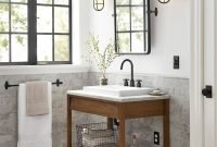 Wonderful Single Vanity Bathroom Design Ideas To Try 03