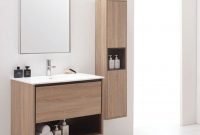 Wonderful Single Vanity Bathroom Design Ideas To Try 20