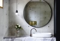 Wonderful Single Vanity Bathroom Design Ideas To Try 27