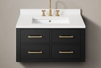 Wonderful Single Vanity Bathroom Design Ideas To Try 33